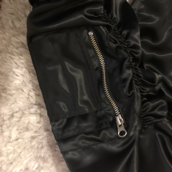 ARYSE urban style bomber jacket black size L - Picture 6 of 6